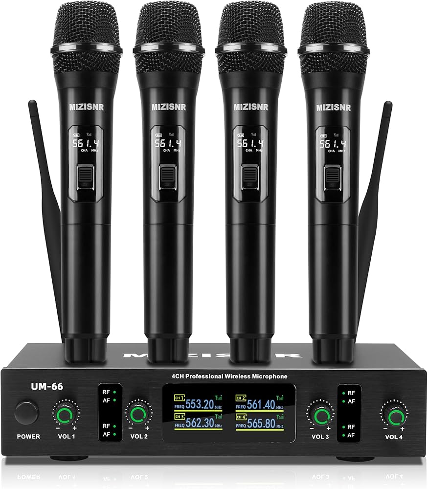 プロ仕様UHFワイヤレスマイクシステム Wireless Microphone プロ仕様UHFワイヤレスマイクシステム Wireless Microphone